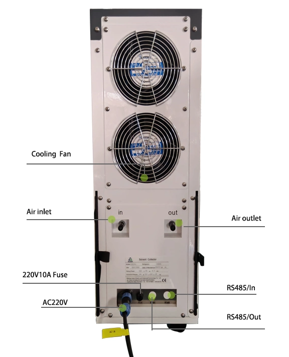 LCD Display Automatic Cooling Chiller for Rotary Evaporators