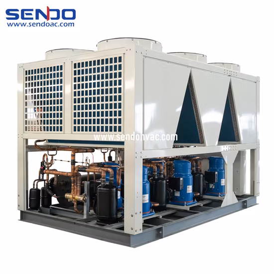 120kw R410A/R134A 특수 안티 기능이 있는 산업용 모듈식 스크롤 수냉식 냉각기