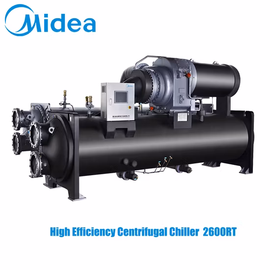 Midea 3000rt 고효율 원심 냉각기 독특한 열교환 기술 냉각기